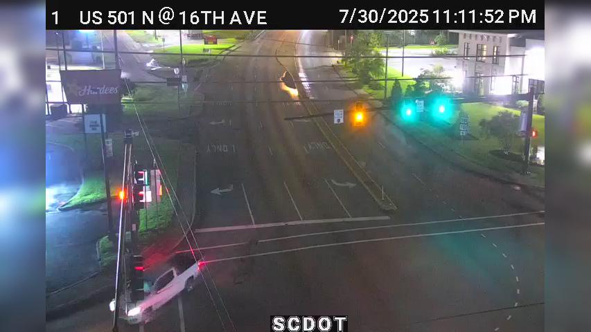 Traffic Cam Pinewood: US 501 N @ 16th Ave