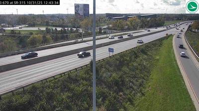 Columbus Traffic: I-670 at SR-315