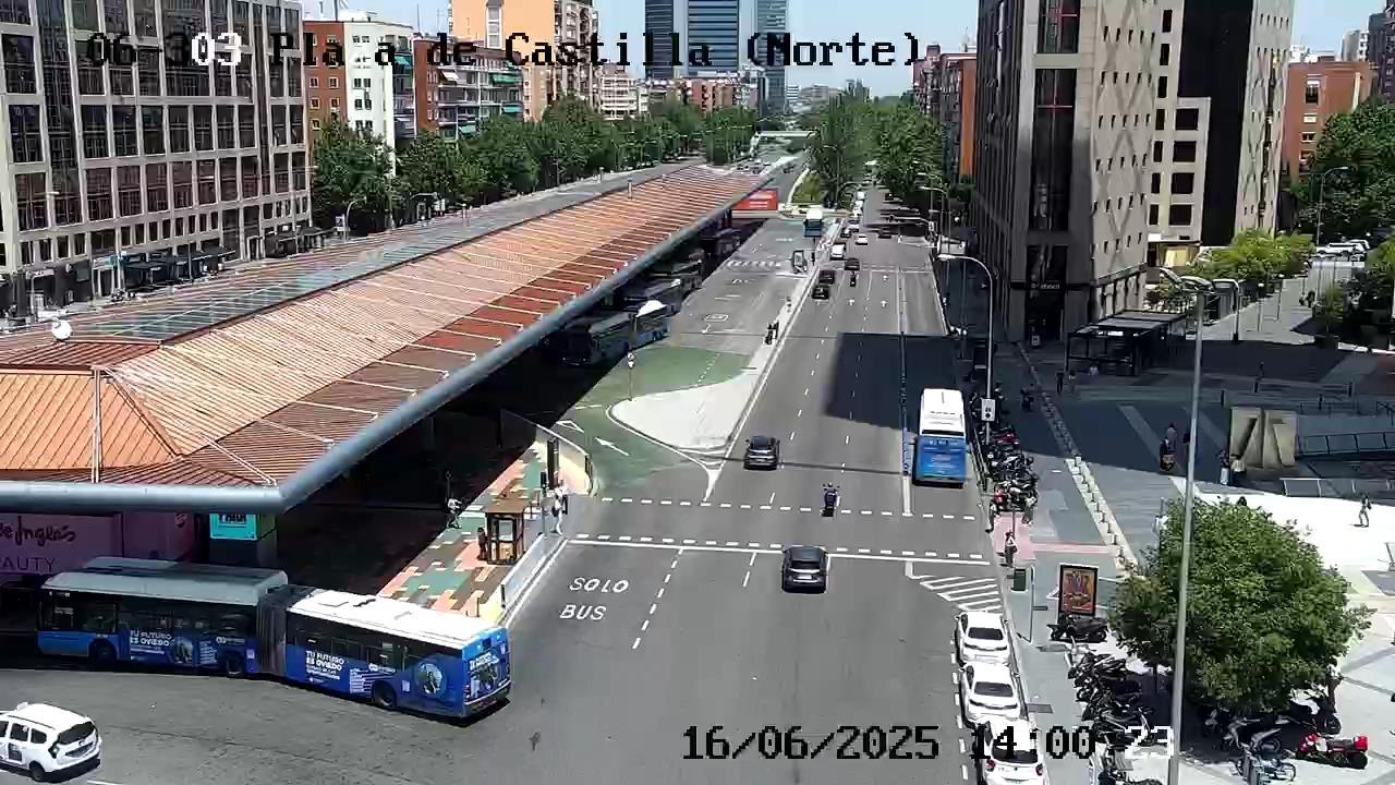 North Plaza Traffic: Castilla Webcam