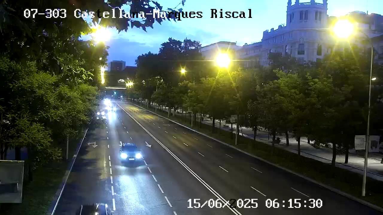 Traffic Watch: Castellana Eduardo Dato Webcam