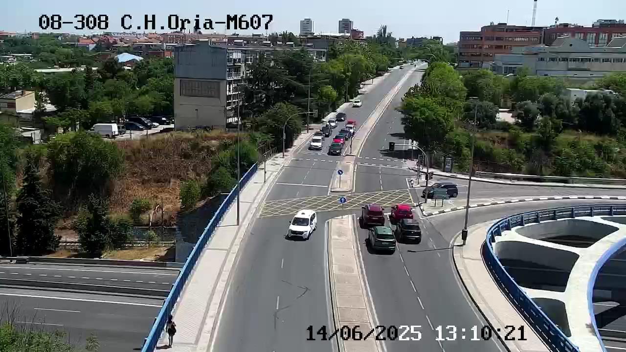 Mirasierra Traffic: Herrera Oria M607 Webcam