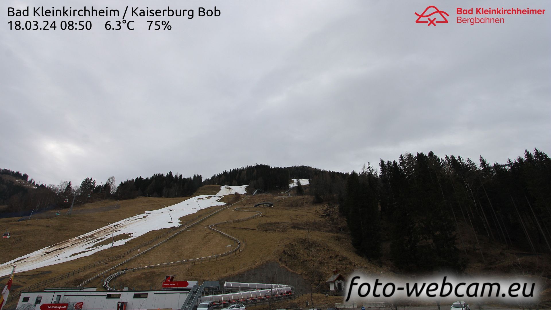 Traffic Cam Bad Kleinkirchheim: Kaiserburg Bob