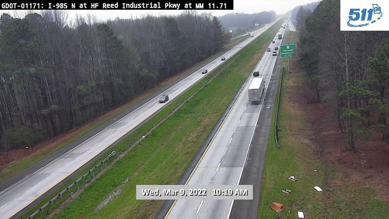 Traffic Cam Flowery Branch: GDOT-CAM-