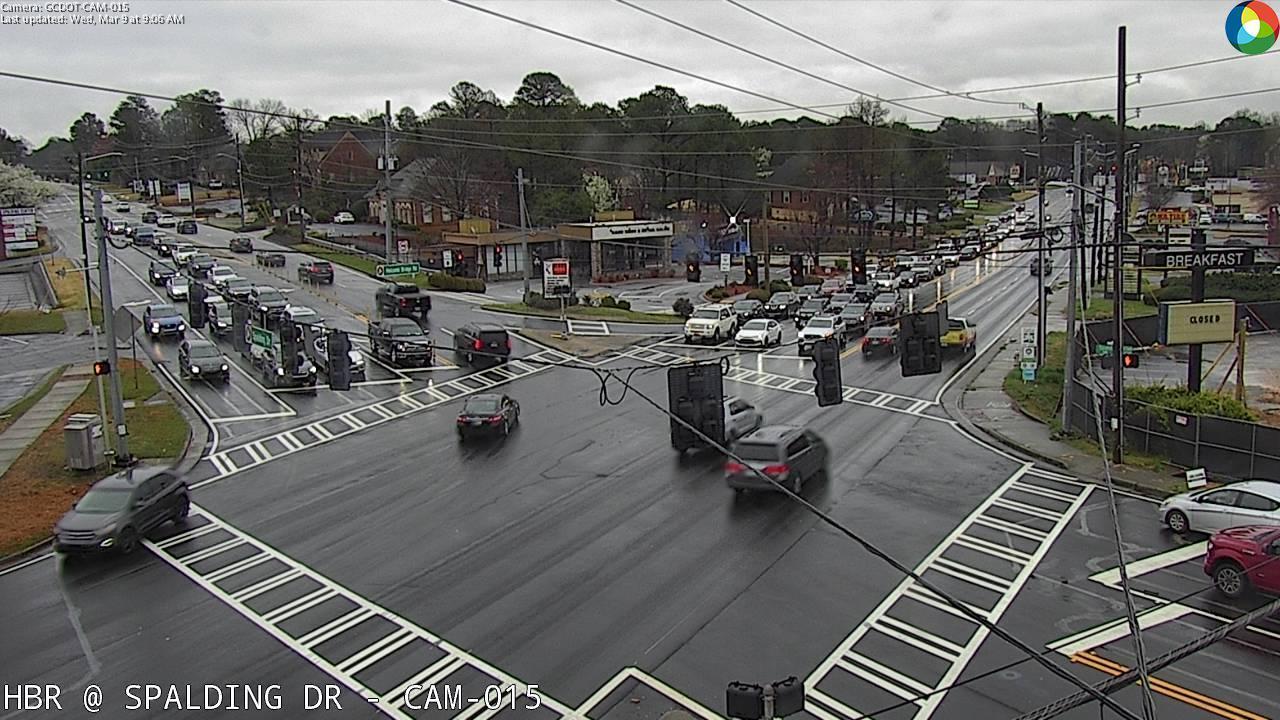 Traffic Cam Fouts Corner: GCDOT-CAM-