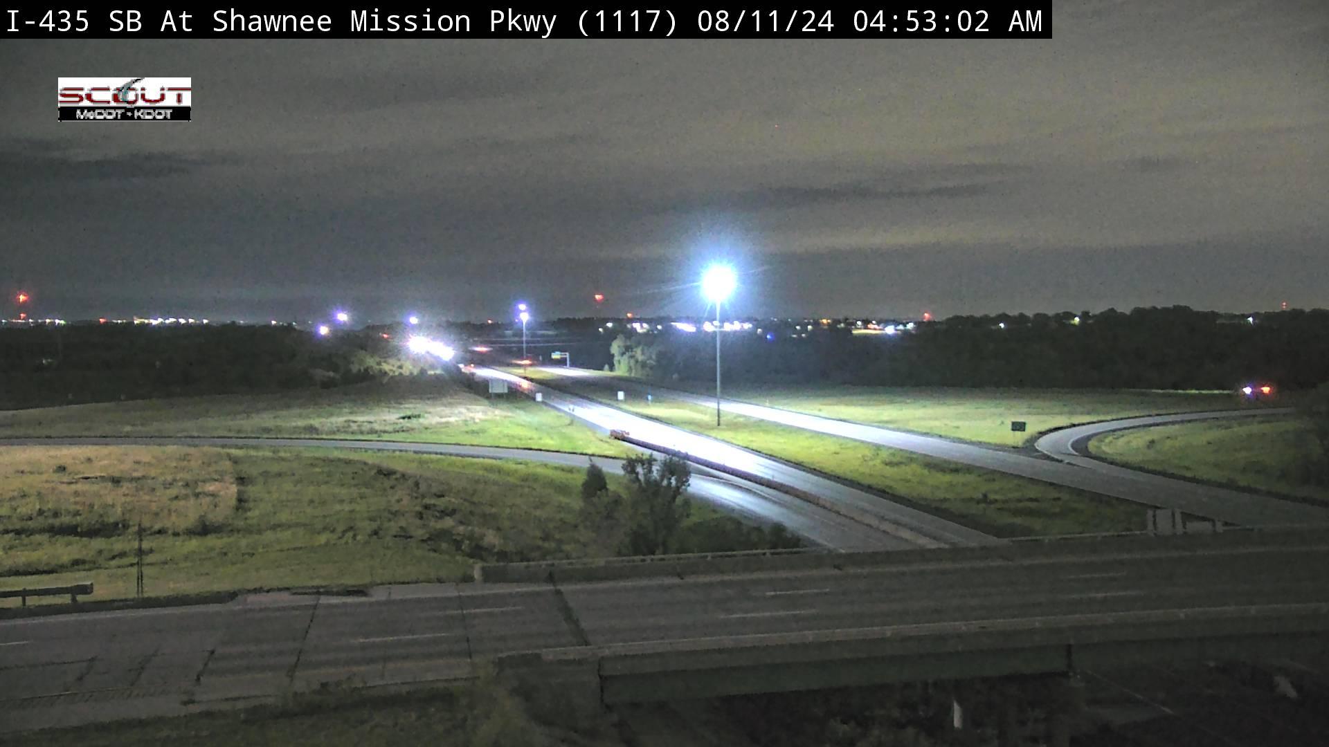 Traffic Cam Shawnee: I- S - Mission Parkway