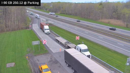 Traffic Cam Brewers Corner › East: I-90 Parking Area between Interchange 32 (Westmoreland/Rome) and 33 (Verona