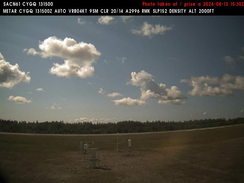 Traffic Cam Greenstone › South: Geraldton District Airport