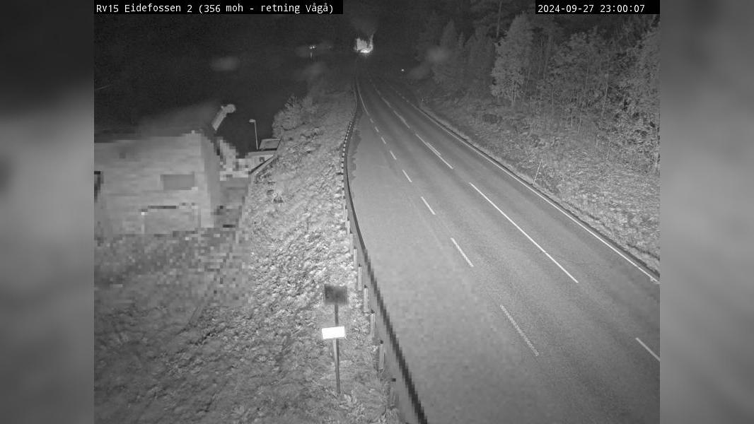 Traffic Cam Lalm: R15 Eidefossen (Vågå)