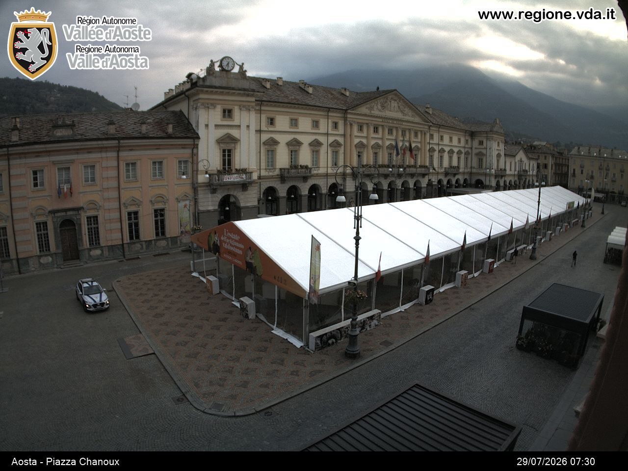 Aosta during daytime