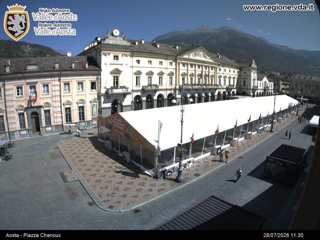 Aosta during daytime