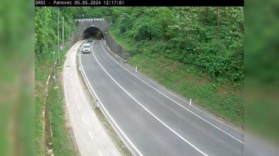 Vue webcam de jour à partir de Pristava: G2 103, Nova Gorica − Rožna dolina, Panovec
