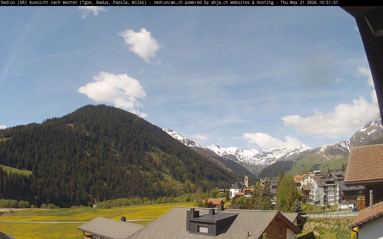 Sedrun: Tujetsch - Dieni - Milez - Cuolm Val - Crispalt Pign - Cavradi - Pazolastock - Piz Tuma - Piz Badus
