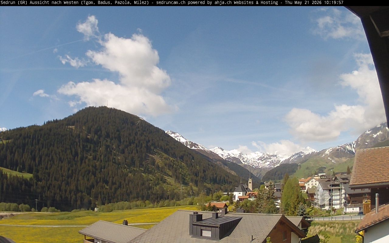 Sedrun: Tujetsch - Dieni - Milez - Cuolm Val - Crispalt Pign - Cavradi - Pazolastock - Piz Tuma - Piz Badus