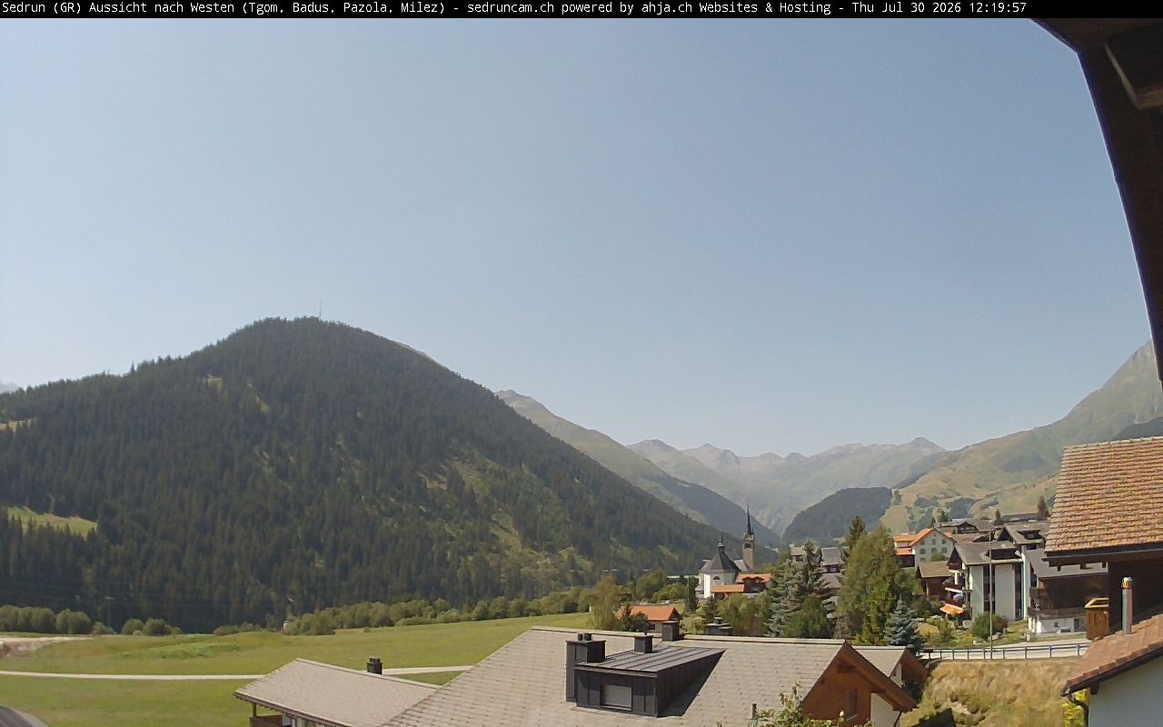 Sedrun: Tujetsch - Dieni - Milez - Cuolm Val - Crispalt Pign - Cavradi - Pazolastock - Piz Tuma - Piz Badus