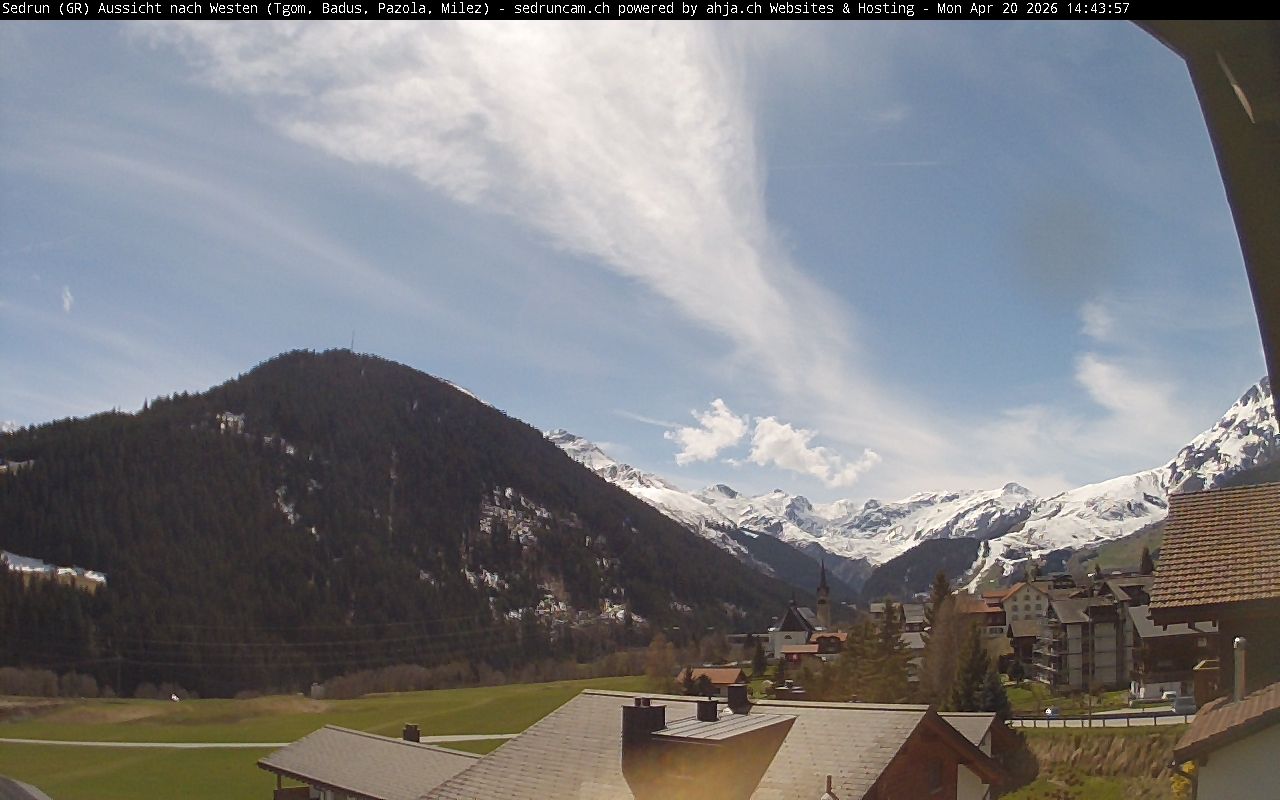 Sedrun: Tujetsch - Dieni - Milez - Cuolm Val - Crispalt Pign - Cavradi - Pazolastock - Piz Tuma - Piz Badus