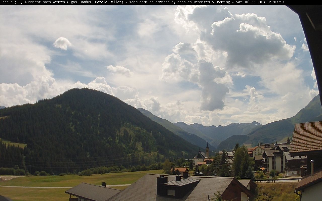 Sedrun: Tujetsch - Dieni - Milez - Cuolm Val - Crispalt Pign - Cavradi - Pazolastock - Piz Tuma - Piz Badus