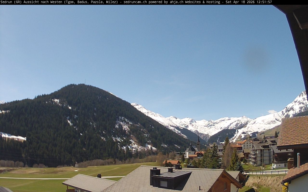 Sedrun: Tujetsch - Dieni - Milez - Cuolm Val - Crispalt Pign - Cavradi - Pazolastock - Piz Tuma - Piz Badus