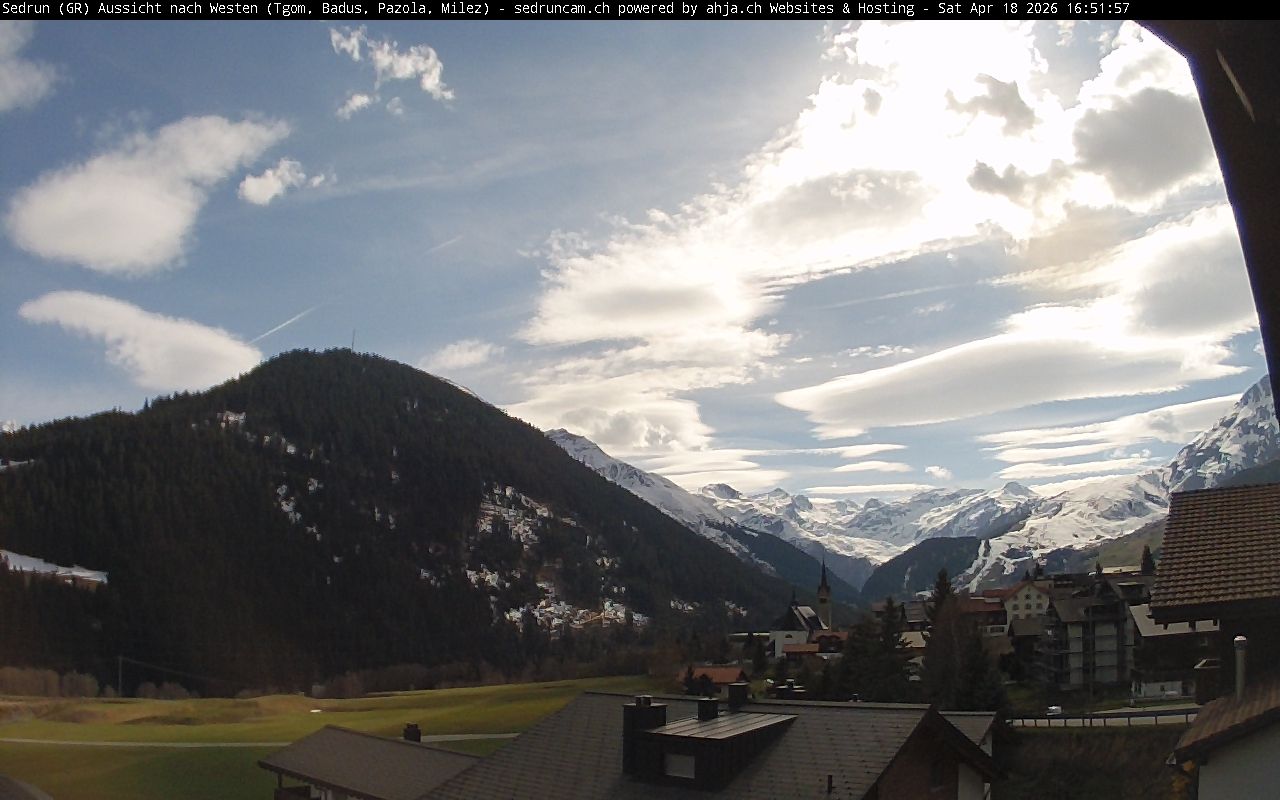 Sedrun: Tujetsch - Dieni - Milez - Cuolm Val - Crispalt Pign - Cavradi - Pazolastock - Piz Tuma - Piz Badus