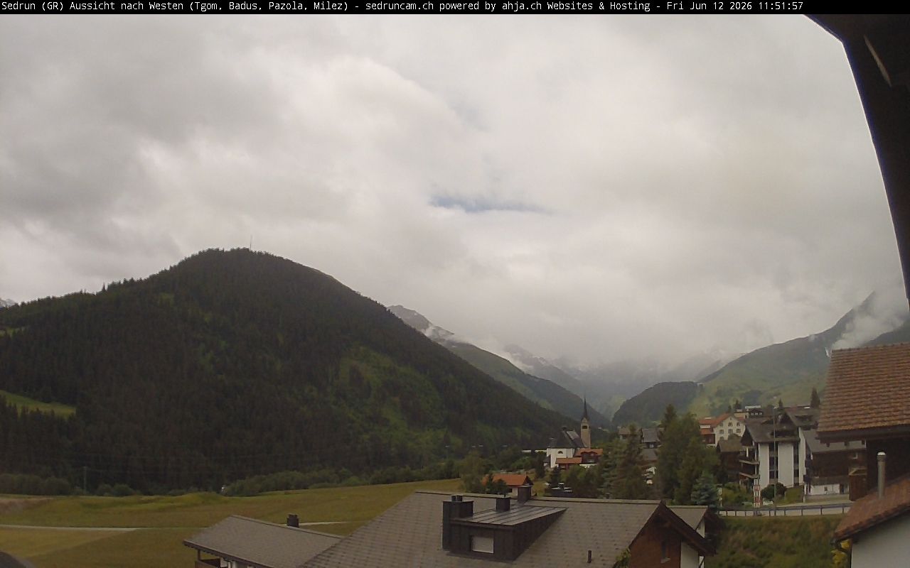 Sedrun: Tujetsch - Dieni - Milez - Cuolm Val - Crispalt Pign - Cavradi - Pazolastock - Piz Tuma - Piz Badus