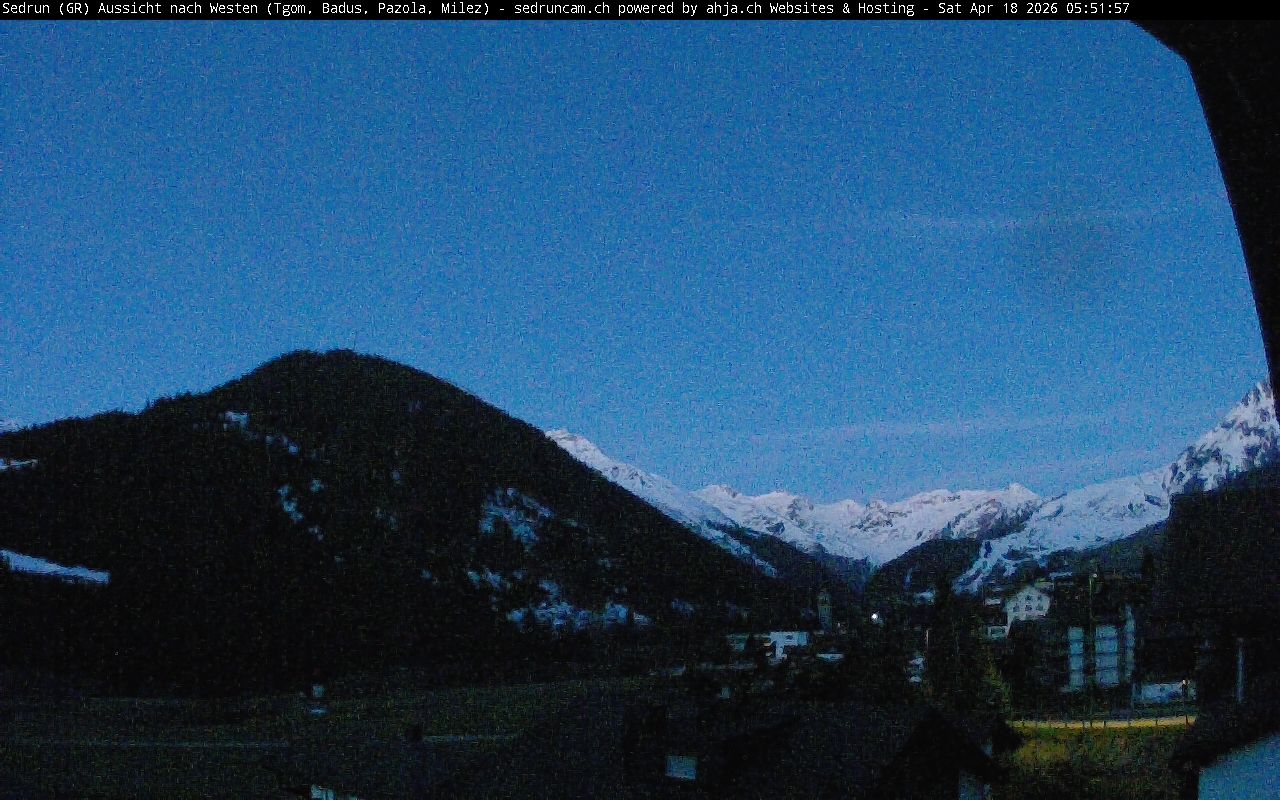 Sedrun: Tujetsch - Dieni - Milez - Cuolm Val - Crispalt Pign - Cavradi - Pazolastock - Piz Tuma - Piz Badus