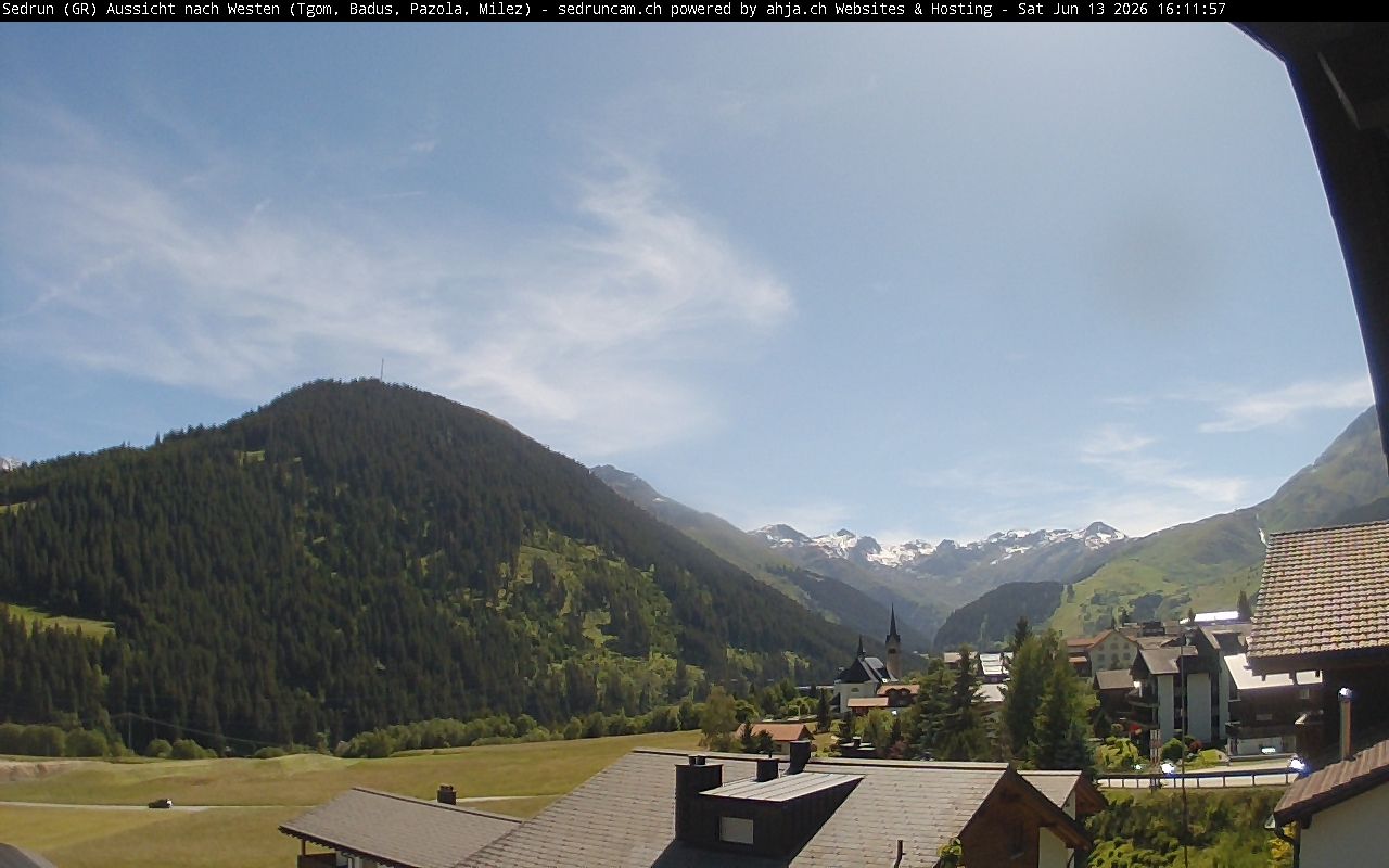 Sedrun: Tujetsch - Dieni - Milez - Cuolm Val - Crispalt Pign - Cavradi - Pazolastock - Piz Tuma - Piz Badus