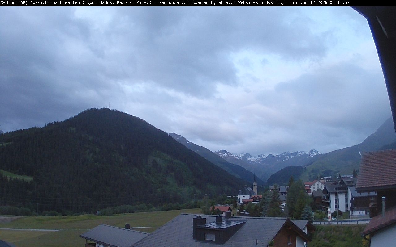 Sedrun: Tujetsch - Dieni - Milez - Cuolm Val - Crispalt Pign - Cavradi - Pazolastock - Piz Tuma - Piz Badus