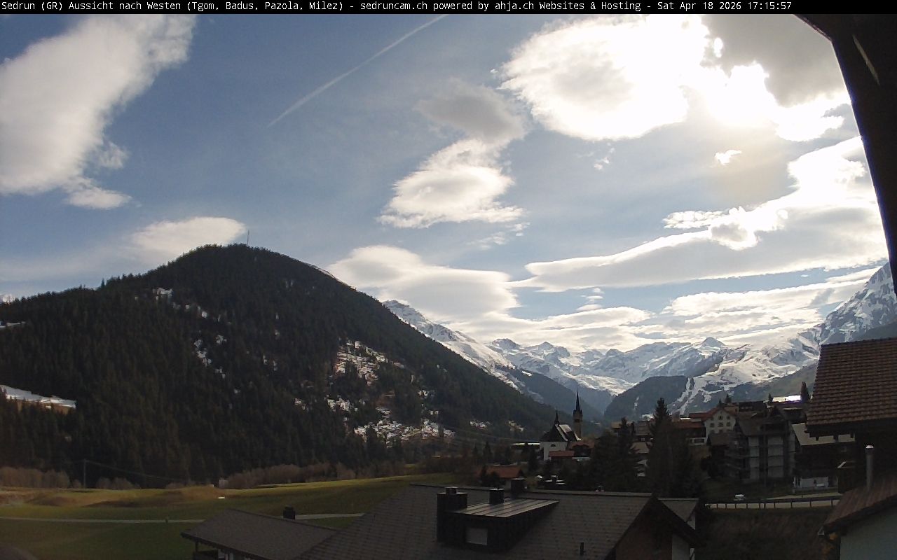 Sedrun: Tujetsch - Dieni - Milez - Cuolm Val - Crispalt Pign - Cavradi - Pazolastock - Piz Tuma - Piz Badus