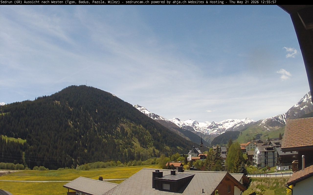 Sedrun: Tujetsch - Dieni - Milez - Cuolm Val - Crispalt Pign - Cavradi - Pazolastock - Piz Tuma - Piz Badus