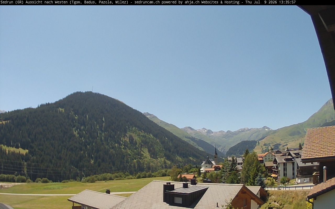 Sedrun: Tujetsch - Dieni - Milez - Cuolm Val - Crispalt Pign - Cavradi - Pazolastock - Piz Tuma - Piz Badus