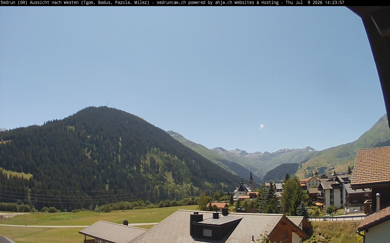 Sedrun: Tujetsch - Dieni - Milez - Cuolm Val - Crispalt Pign - Cavradi - Pazolastock - Piz Tuma - Piz Badus