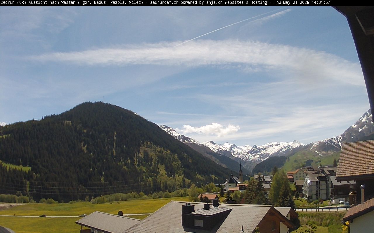 Sedrun: Tujetsch - Dieni - Milez - Cuolm Val - Crispalt Pign - Cavradi - Pazolastock - Piz Tuma - Piz Badus