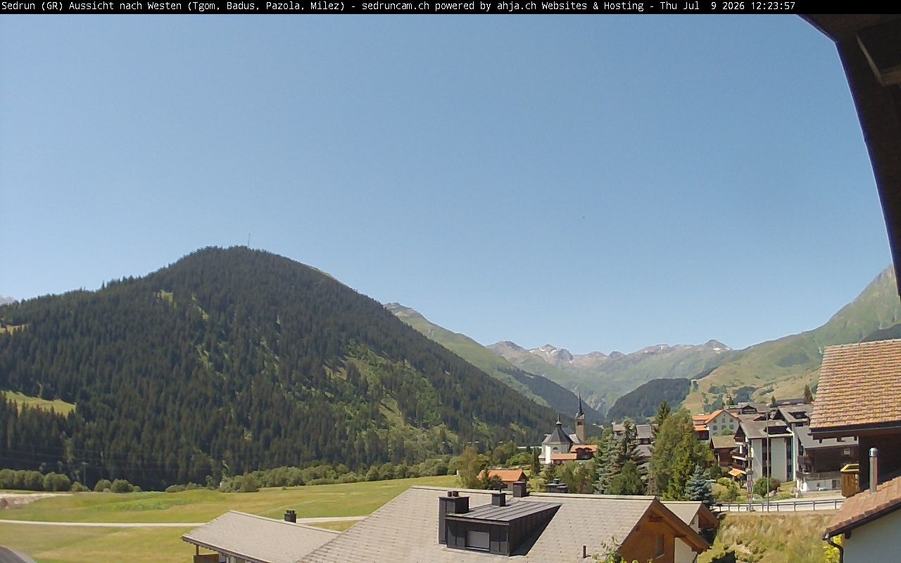 Sedrun: Tujetsch - Dieni - Milez - Cuolm Val - Crispalt Pign - Cavradi - Pazolastock - Piz Tuma - Piz Badus
