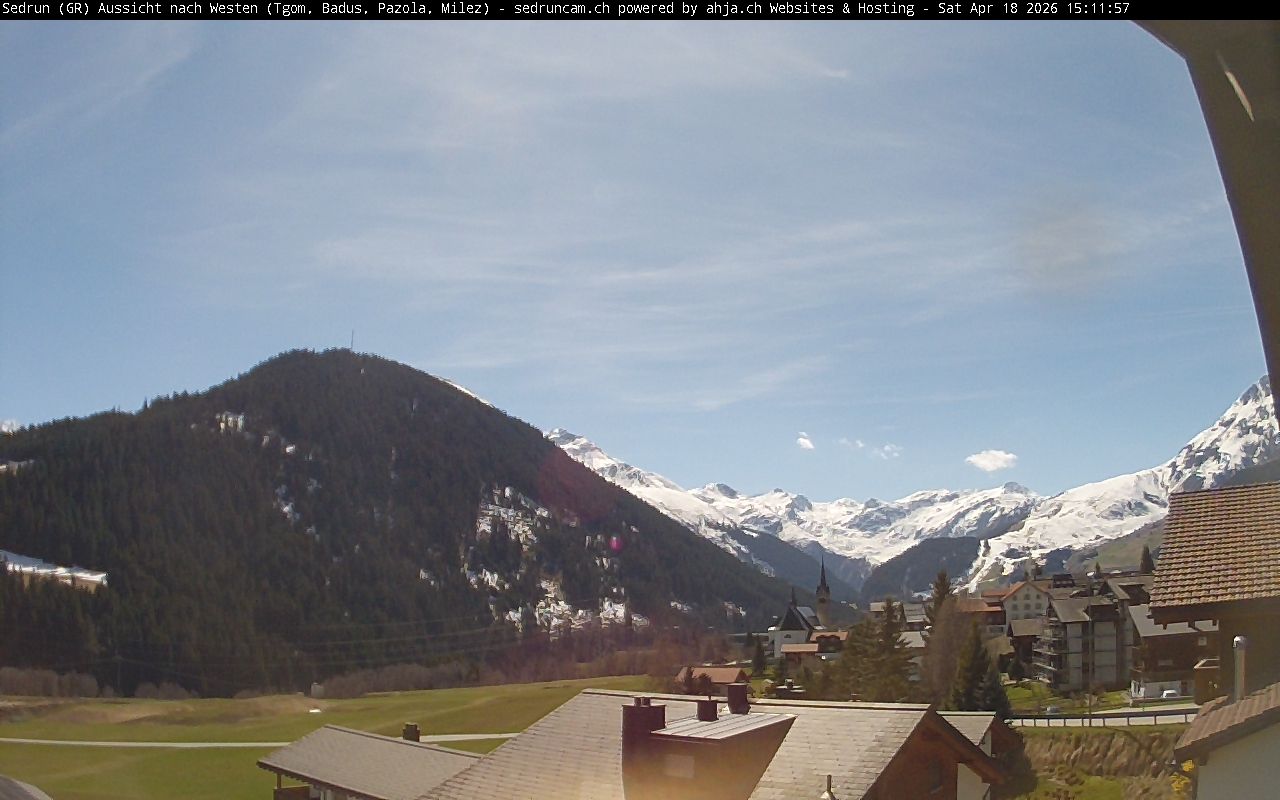 Sedrun: Tujetsch - Dieni - Milez - Cuolm Val - Crispalt Pign - Cavradi - Pazolastock - Piz Tuma - Piz Badus