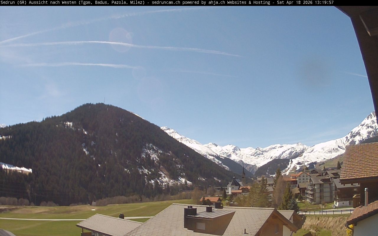 Sedrun: Tujetsch - Dieni - Milez - Cuolm Val - Crispalt Pign - Cavradi - Pazolastock - Piz Tuma - Piz Badus