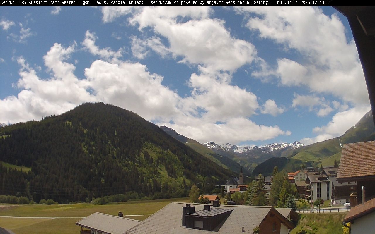 Sedrun: Tujetsch - Dieni - Milez - Cuolm Val - Crispalt Pign - Cavradi - Pazolastock - Piz Tuma - Piz Badus