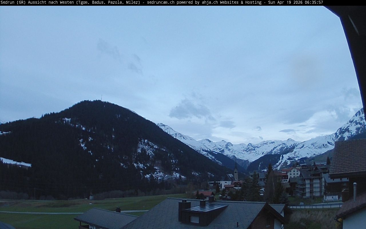 Sedrun: Tujetsch - Dieni - Milez - Cuolm Val - Crispalt Pign - Cavradi - Pazolastock - Piz Tuma - Piz Badus