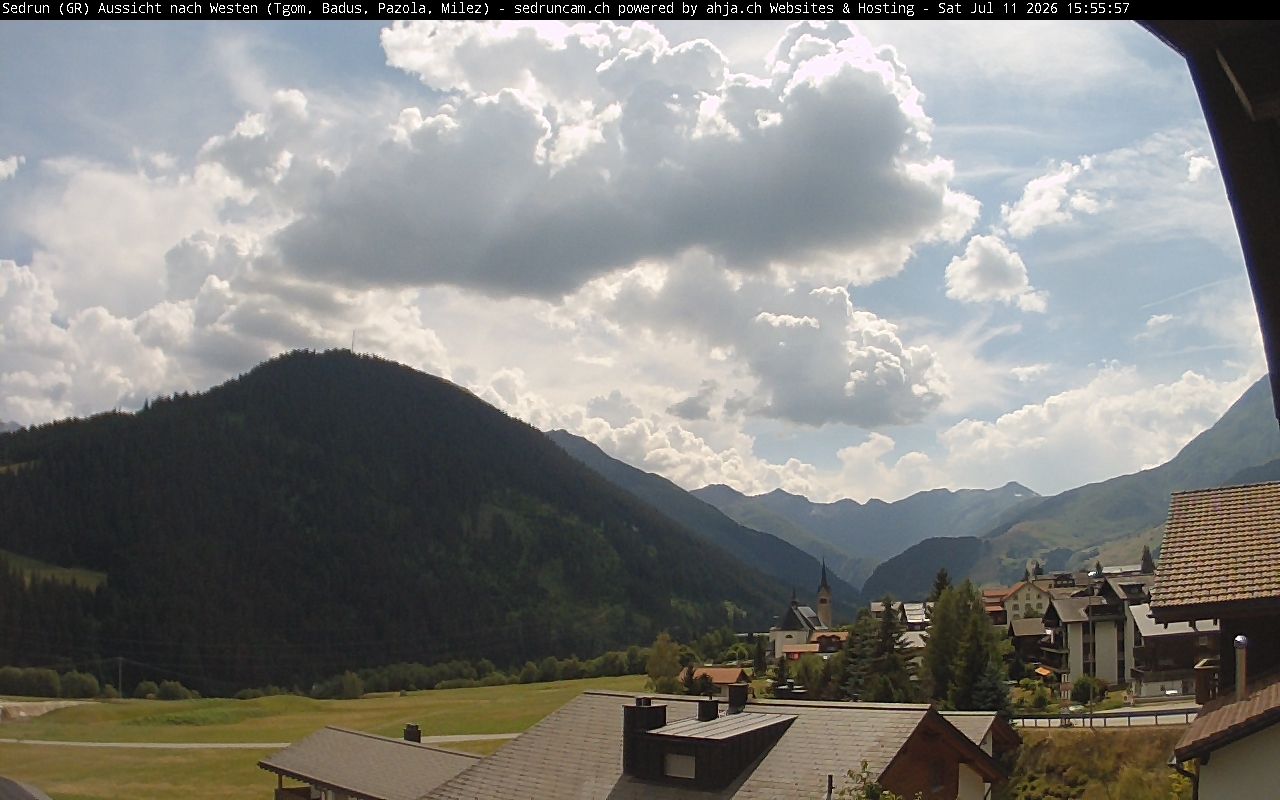 Sedrun: Tujetsch - Dieni - Milez - Cuolm Val - Crispalt Pign - Cavradi - Pazolastock - Piz Tuma - Piz Badus