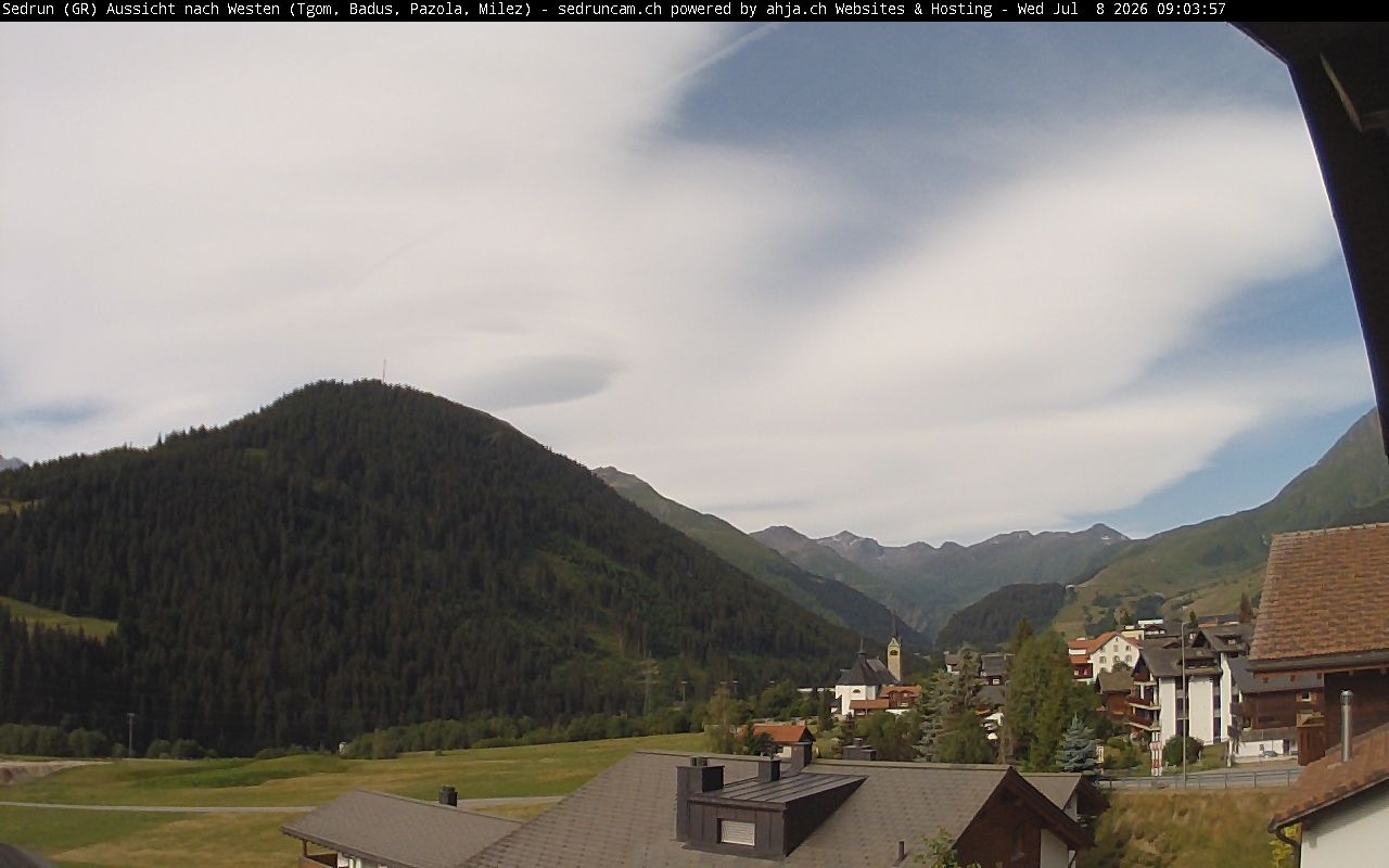 Sedrun: Tujetsch - Dieni - Milez - Cuolm Val - Crispalt Pign - Cavradi - Pazolastock - Piz Tuma - Piz Badus