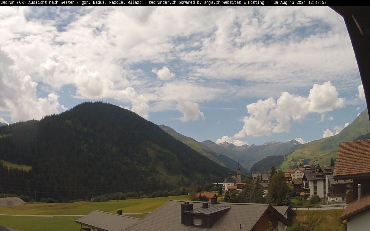 Sedrun: Tujetsch - Dieni - Milez - Cuolm Val - Crispalt Pign - Cavradi - Pazolastock - Piz Tuma - Piz Badus