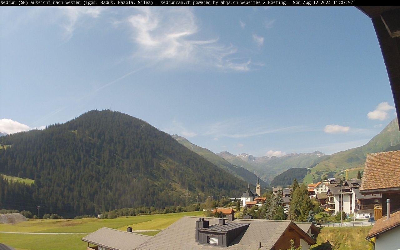 Sedrun: Tujetsch - Dieni - Milez - Cuolm Val - Crispalt Pign - Cavradi - Pazolastock - Piz Tuma - Piz Badus