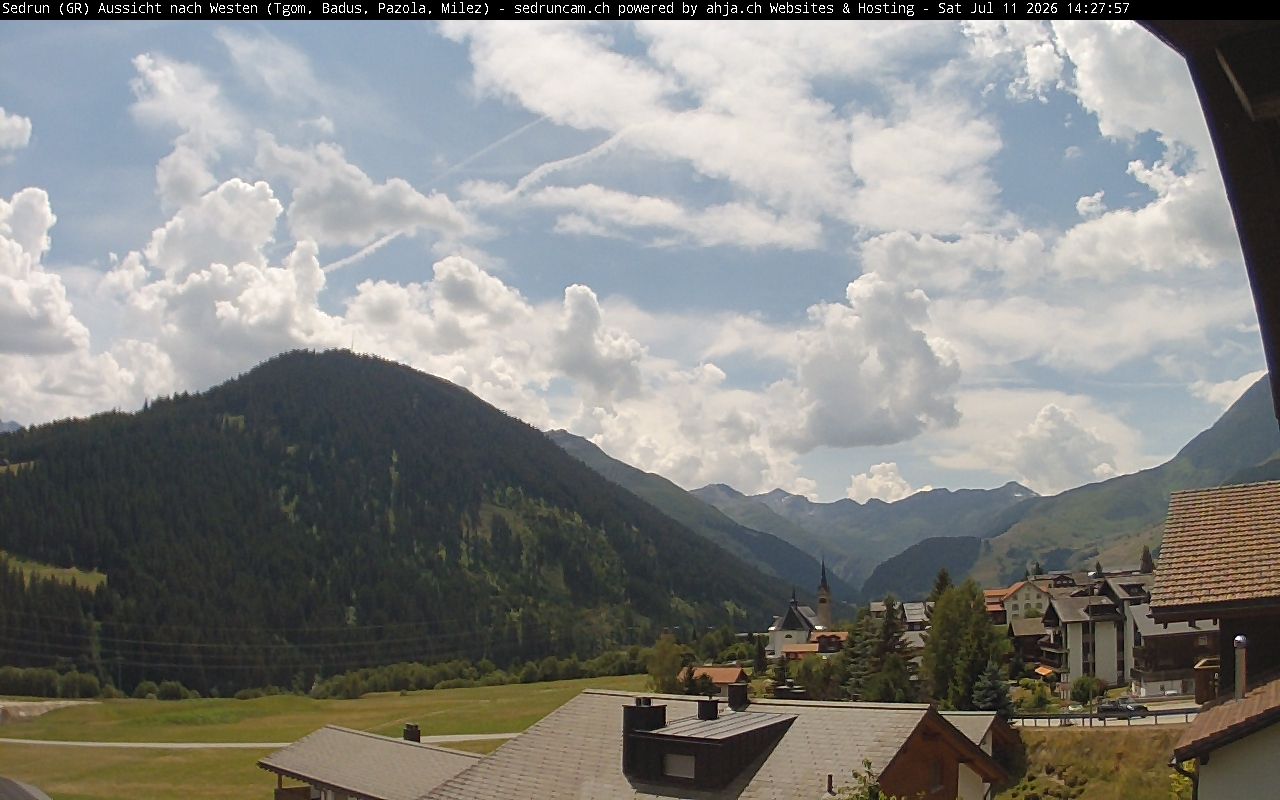 Sedrun: Tujetsch - Dieni - Milez - Cuolm Val - Crispalt Pign - Cavradi - Pazolastock - Piz Tuma - Piz Badus