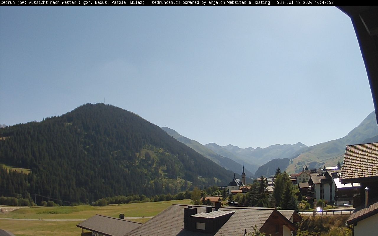 Sedrun: Tujetsch - Dieni - Milez - Cuolm Val - Crispalt Pign - Cavradi - Pazolastock - Piz Tuma - Piz Badus