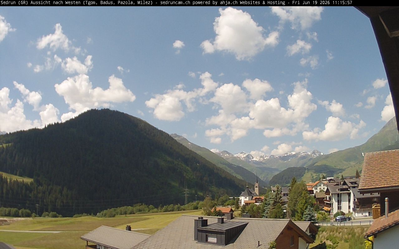 Sedrun: Tujetsch - Dieni - Milez - Cuolm Val - Crispalt Pign - Cavradi - Pazolastock - Piz Tuma - Piz Badus