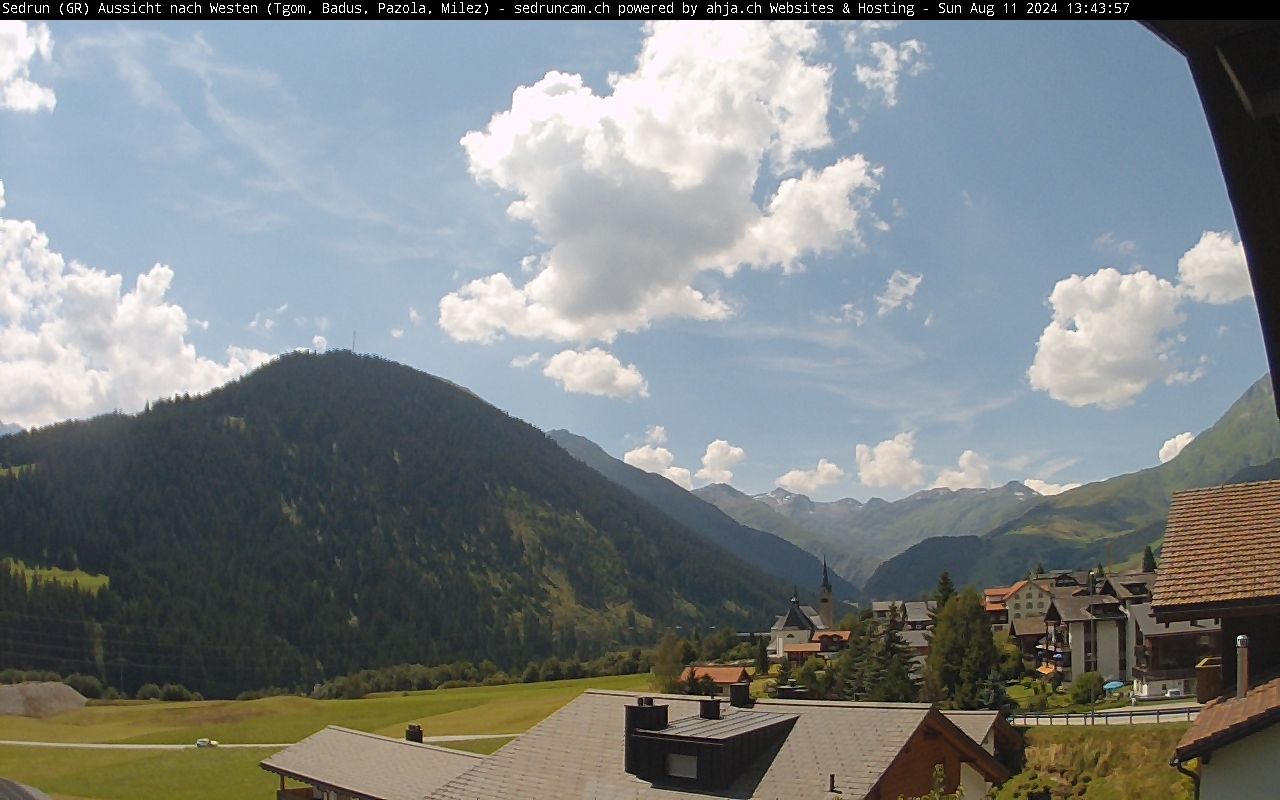 Sedrun: Tujetsch - Dieni - Milez - Cuolm Val - Crispalt Pign - Cavradi - Pazolastock - Piz Tuma - Piz Badus