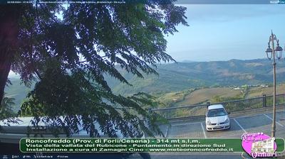 immagine della webcam nei dintorni di Santarcangelo di Romagna: webcam Roncofreddo