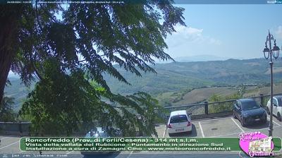 immagine della webcam nei dintorni di Sant'Agata Feltria: webcam Roncofreddo