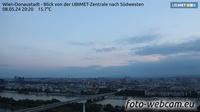 Donaustadt: Blick von der UBIMET-Zentrale nach Südwesten - Current