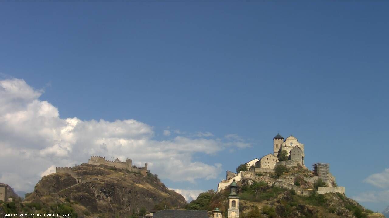 Sitten › Süden: Château de Tourbillon
