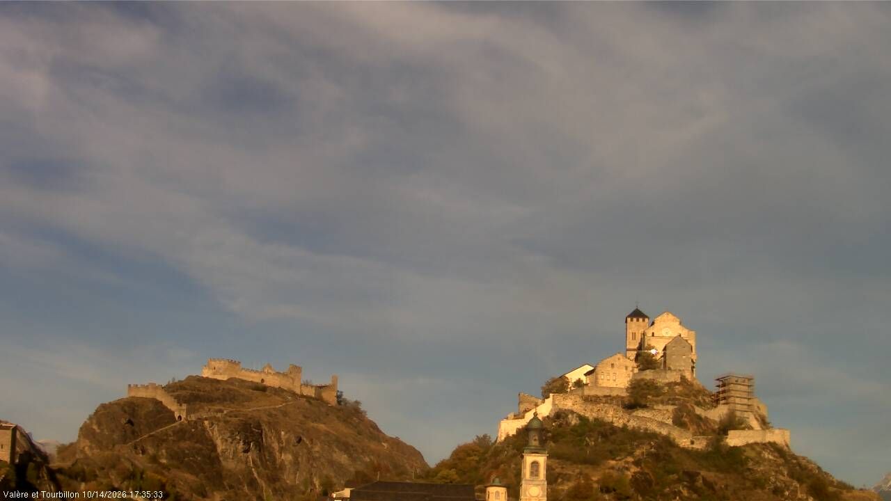 Sitten › Süden: Château de Tourbillon