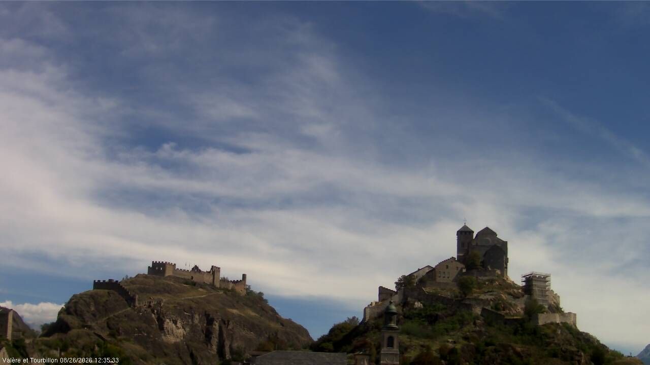 Sitten › Süden: Château de Tourbillon